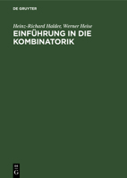 Einführung in die Kombinatorik (German Edition) 3112577450 Book Cover