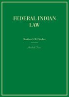 Federal Indian Law (Hornbook) 0314290710 Book Cover