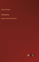 Alemannia: Neunter Band Drittes Heft 3368221019 Book Cover