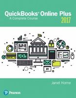 Quickbooks(r) Online Plus: A Complete Course 2017 0134473663 Book Cover