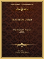 The Nabaloi Dialect 1372761837 Book Cover