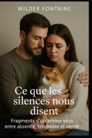 Ce que les silences nous disent (French Edition) B0FN4XWJXB Book Cover