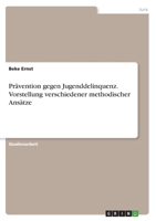 Prävention gegen Jugenddelinquenz. Vorstellung verschiedener methodischer Ansätze 3346753999 Book Cover