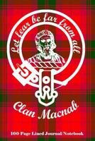 Clan Macnab 100 Page Lined Journal/Notebook 1796400858 Book Cover