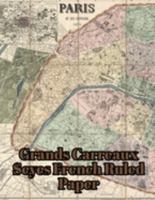 Grands Carreaux Seyes French Ruled Paper 1691946303 Book Cover