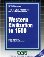 Western Civilization to 1500 0064671011 Book Cover