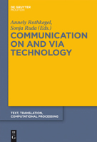 Communication on and Via Technology 3110260255 Book Cover
