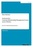 Systemisches Customer Relationship Management in Den Neuen Medien 3867467013 Book Cover