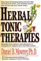 Herbal Tonic Therapies 0879835656 Book Cover