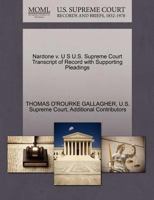 Nardone v. U S U.S. Supreme Court Transcript of Record with Supporting Pleadings 1270287494 Book Cover