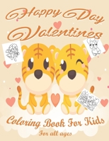 Valentine's Day Coloring Book for Kids: Lovely animals coloring books, Valentine's day coloring book, Baby books valentines day, Valentines day toddler book, Cute Coloring Book for Little Girls and Bo B084B1HS54 Book Cover