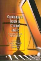 Contemporary Issues in Criminal Justice: A Research-Based Introduction 160885034X Book Cover