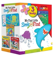 My First Little Seek and Find Activity Book 3-Book Set - Under the Sea, Busy Bugs, and On the Farm 1642692700 Book Cover