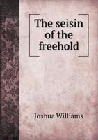 The Seisin of the Freehold 1018884688 Book Cover