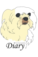 The Colouring Book Diary: Dogs B08BDWYP2L Book Cover