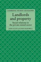 Landlords and Property: Social Relations in the Private Rented Sector 052161970X Book Cover