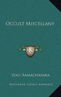 Occult Miscellany 1162860677 Book Cover