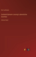 Gotthold Ephraim Lessing's sämmtliche Schriften: Zehnter Band 3368021397 Book Cover