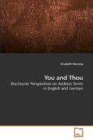 You and Thou 363923877X Book Cover