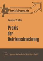 Praxis Der Betriebsabrechnung 3662415224 Book Cover