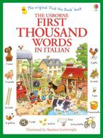 First Thousand Words in Italian 0860207684 Book Cover