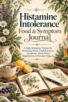 Histamine Intolerance Food & Symptom Journal: A Daily Histamine Tracker for Recording Meals, Food Reactions, Symptoms, Sleep, Stress, Supplements & Personal Triggers Copy subtitle 3567037102 Book Cover