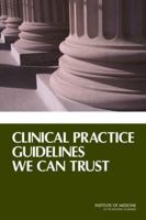 Clinical Practice Guidelines We Can Trust 0309164222 Book Cover