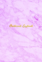 Outbreak Logbook: Genital Herpes (HSV 1 & HSV 2) tracking diary to minimise chance of transmission to new partners Pink marble for women 1702426459 Book Cover