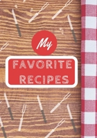 My Favorite Recipes: Make Your Own Cookbook, Personalized Recipe Book To Write In for Cooking Lovers 1702529495 Book Cover