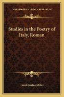 Studies in the Poetry of Italy 1019207930 Book Cover