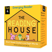 The Reading House Set 4: Short Vowel Clusters and Sight Words 0525571310 Book Cover