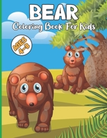 Bear Coloring Book for kids B09SBYC5VM Book Cover