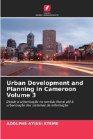 Urban Development and Planning in Cameroon Volume 3 6204176323 Book Cover