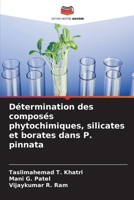 Détermination des composés phytochimiques, silicates et borates dans P. pinnata 6209471145 Book Cover