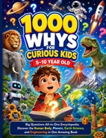 1000 Whys for Curious Kids 5–10 Year Old: Big Questions All-in-One Encyclopedia; Discover the Human Body, Planets, Earth Science, and Engineering in One Amazing Book 7616332773 Book Cover