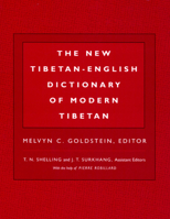 The New Tibetan-English Dictionary of Modern Tibetan (Dictionary) 0520204379 Book Cover