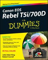 Canon EOS Rebel T5i/700D for Dummies 1118722965 Book Cover