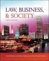 Law, Business, and Society 0073525006 Book Cover