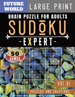 Sudoku Expert: brain games for adults Full Page SUDOKU Maths Book to Challenge Your Brain Large Print 1686902441 Book Cover