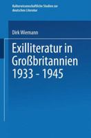 Exilliteratur in Grossbritannien 1933 - 1945 3531131583 Book Cover