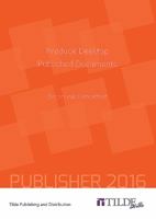 Produce Desktop Published Documents (Publisher 2016): Becoming Competent 0734608888 Book Cover