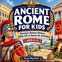 Ancient Rome for Kids: Discover Roman History, Daily Life & Hands-On Activities (Ages 8–12) | Roman Civilization for Kids B0GBT6JX59 Book Cover