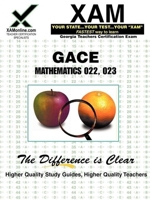 GACE Mathematics 022, 023 Teacher Certification Test Prep Study Guide 1581973462 Book Cover