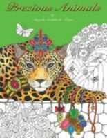 Precious Animals Coloring Book (Adult Coloring) 1541083091 Book Cover