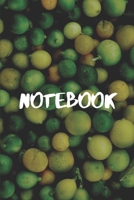 Notebook: Lined Notebook Journal - Fruits - 120 Pages - (6 x 9 inches) 1670206890 Book Cover