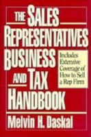 The Sales Representatives Business and Tax Handbook 0786303123 Book Cover