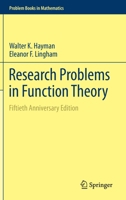 Research Problems in Function Theory : Fiftieth Anniversary Edition 3030251640 Book Cover