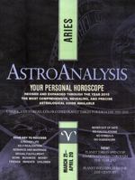 AstroAnalysis: Aries (AstroAnalysis Horoscopes) 0425175588 Book Cover