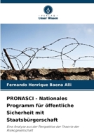 PRONASCI - Nationales Programm für öffentliche Sicherheit mit Staatsbürgerschaft (German Edition) 6208575672 Book Cover
