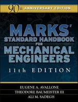 Marks' Standard Handbook For Mechanical Engineers (Standard Handbook for Mechanical Engineers) 007004127X Book Cover